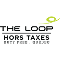 Logo de la boutique The Loop Hors Taxe de l'Aéroport international Jean-Lesage de Québec (YQB)