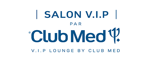 Logo du Salon V.I.P par Club Med de l'Aéroport international Jean-Lesage de Québec (YQB)